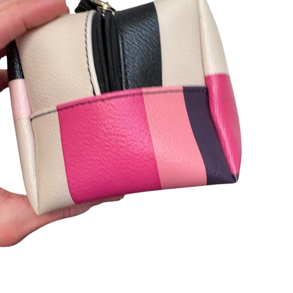 Kate Spade New York Medium Davie Brightwater Drive Color Block Party Cosmetic Ba - Picture 7 of 10